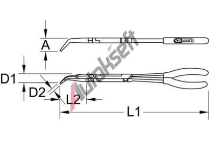 KS Tools Ploch klet KST 500.7163, 500.7163