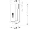KS Tools Rzov hlavice KST 515.0973, 515.0973