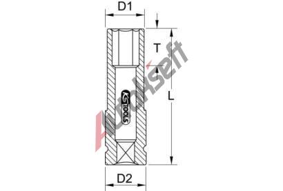 KS Tools Rzov hlavice KST 515.1073, 515.1073