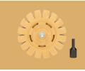 KS Tools Pogumovan tal KST 515.1247, 515.1247