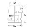 Rzov hlavice KS Tools ‐ KST 515.1336