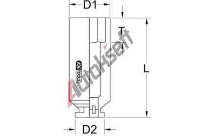 KS Tools R�zov� hlavice KST 515.1432, 515.1432