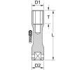 KS Tools Rzov hlavice KST 515.2040, 515.2040