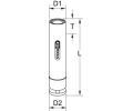 Rzov hlavice KS Tools ‐ KST 515.2043