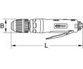 Vrtaka (stlaen vzduch) KS Tools ‐ KST 515.5435