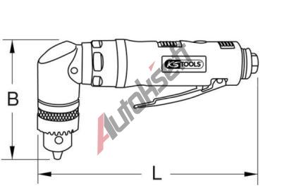 KS Tools �hlov� vrta�ka (stla�en� vzduch) KST 515.5525, 515.5525