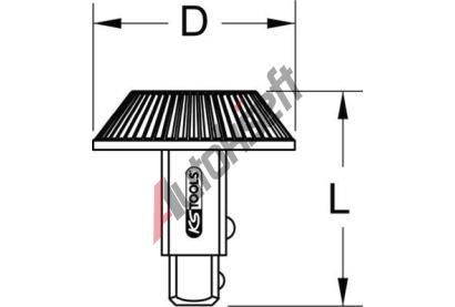 KS Tools Výměnný čtyřhran, momentový klíč KST 516.1448, 516.1448 KS Tools Výměnný čtyřhran, momentový klíč KST 516.1448, 516.1448