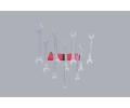 KS Tools Dvojit-vidlicov kl sada KST 517.0123, 517.0123