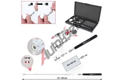 KS Tools Dílenské zrcátko sada KST 550.1145, 550.1145 KS Tools Dílenské zrcátko sada KST 550.1145, 550.1145