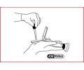 Ochrana proti mrazu / akumultorov kyselina (refraktometr) KS Tools ‐ KST 550.1290
