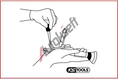 KS Tools Ochrana proti mrazu / akumultorov kyselina (refraktometr) KST 550.1290, 550.1290