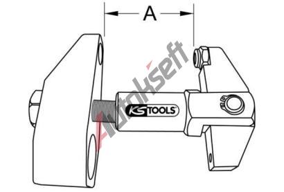 KS Tools Montn nad pro podporu / kloub KST 670.0075, 670.0075