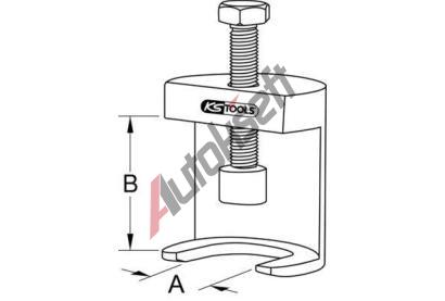 KS Tools Stahovk ramena strae KST 700.1191, 700.1191