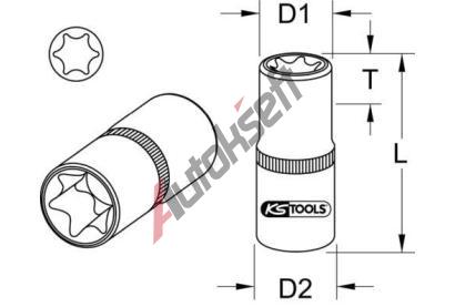 KS Tools estihelnkov nstavec KST 911.4332, 911.4332