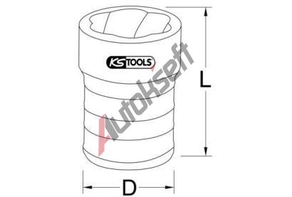 KS Tools R�zov� hlavice KST 913.1473, 913.1473