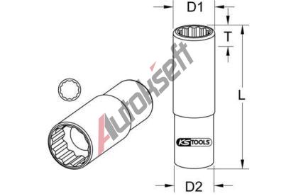 KS Tools Sada estihelnkovch nstrek KST 917.1268, 917.1268