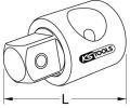 KS Tools Zv�t�ovac� adapt�r, Knarre KST 918.1261, 918.1261