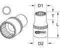 Sada estihelnkovch nstrek KS Tools ‐ KST 918.1355