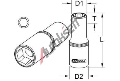 KS Tools Sada n�str�.kl��e, zapalovac� sv��ka KST 918.1390, 918.1390