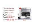 KS Tools Set - roubovk - nstavec (bity) KST 918.4600, 918.4600