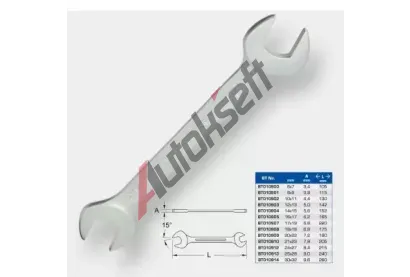 KS Tools Dvojit� - vidlicov� kl�� KST BT010912, BT010912