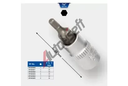 KS Tools Sada šestiúhelníkových nástrček KST BT020820, BT020820  KS Tools Sada šestiúhelníkových nástrček KST BT020820, BT020820