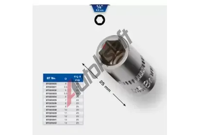 KS Tools Sada šestiúhelníkových nástrček KST BT020940, BT020940 KS Tools Sada šestiúhelníkových nástrček KST BT020940, BT020940