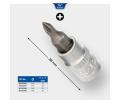 Sada šestiúhelníkových nástrček KS Tools ‐ KST BT020992  Sada šestiúhelníkových nástrček KS Tools ‐ KST BT020992
