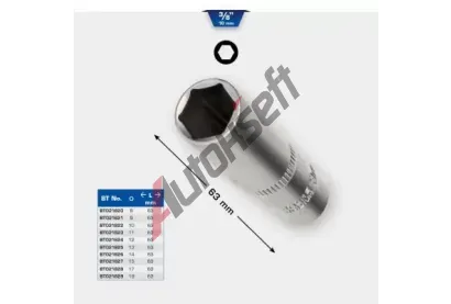KS Tools Sada šestiúhelníkových nástrček KST BT021822, BT021822  KS Tools Sada šestiúhelníkových nástrček KST BT021822, BT021822