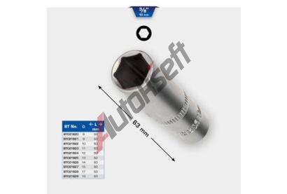 KS Tools Sada šestiúhelníkových nástrček KST BT021828, BT021828  KS Tools Sada šestiúhelníkových nástrček KST BT021828, BT021828