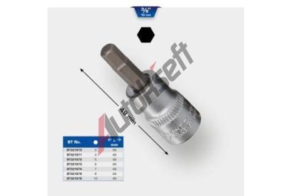 KS Tools Sada šestiúhelníkových nástrček KST BT021875, BT021875 KS Tools Sada šestiúhelníkových nástrček KST BT021875, BT021875