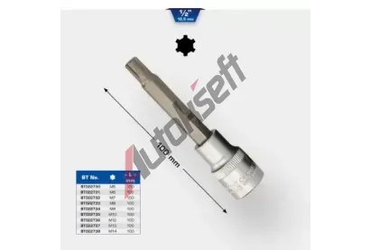KS Tools Sada �esti�heln�kov�ch n�str�ek KST BT022733, BT022733
