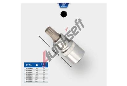 KS Tools Sada šestiúhelníkových nástrček KST BT022936, BT022936  KS Tools Sada šestiúhelníkových nástrček KST BT022936, BT022936