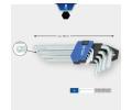 KS Tools Sada zahnut�ch �roubov�k� KST BT045009, BT045009