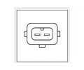 KAVO PARTS Sn�ma� teploty nas�van�ho vzduchu KVP EIT-1001, EIT-1001