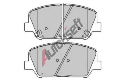KAVO PARTS Sada brzdovch destiek KVP KBP-3060, KBP-3060