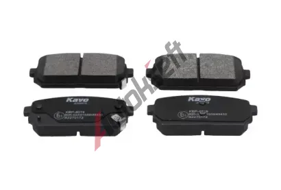 KAVO PARTS Sada brzdových destiček KVP KBP-4019, KBP-4019 KAVO PARTS Sada brzdových destiček KVP KBP-4019, KBP-4019