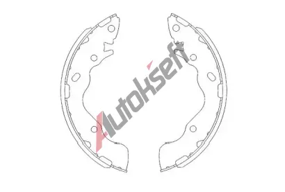 KAVO PARTS Sada brzdovch elist KVP KBS-3402, KBS-3402