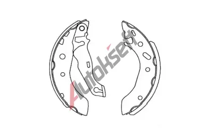 KAVO PARTS Sada brzdovch elist KVP KBS-5407, KBS-5407