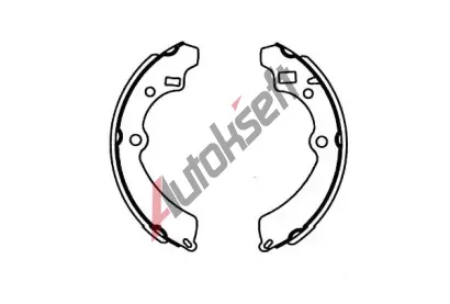 KAVO PARTS Sada brzdov�ch �elist� KVP KBS-8909, KBS-8909
