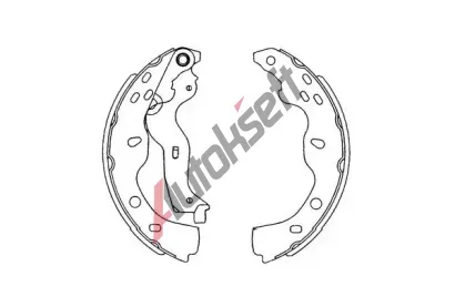 KAVO PARTS Sada brzdovch elist KVP KBS-8914, KBS-8914