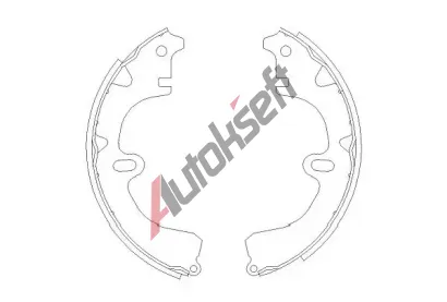 KAVO PARTS Sada brzdovch elist KVP KBS-9918, KBS-9918