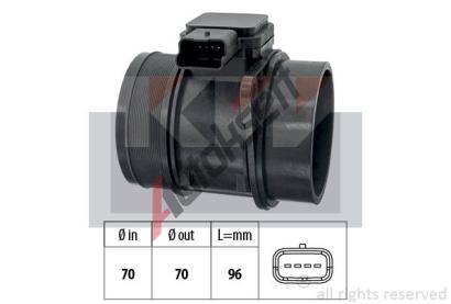 KW Snma mnostv protkajcho vzduchu Made in Italy - OE Equivalent KW 491 302, 491 302