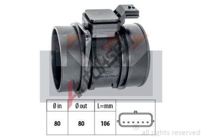 KW Snma mnostv protkajcho vzduchu Made in Italy - OE Equivalent KW 491 361, 491 361