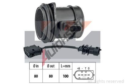 KW Snma mnostv protkajcho vzduchu Made in Italy - OE Equivalent KW 491 556, 491 556