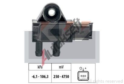 KW Senzor tlaku vfukovch plyn Made in Italy - OE Equivalent KW 493 271, 493 271