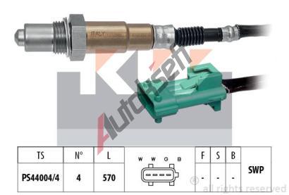 KW Lambda sonda Made in Italy - OE Equivalent KW 497 597, 497 597