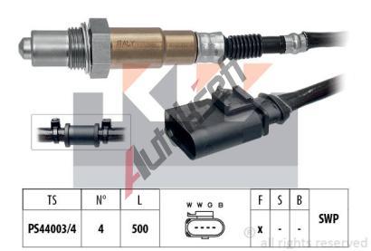 KW Lambda sonda Made in Italy - OE Equivalent KW 498 072, 498 072