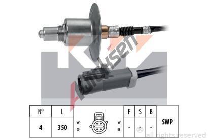 KW Lambda sonda Made in Italy - OE Equivalent KW 498 149, 498 149
