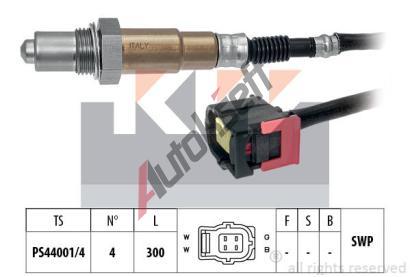KW Lambda sonda Made in Italy - OE Equivalent KW 498 175, 498 175